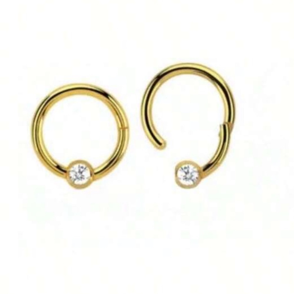 STAINLESS STEEL CLICKER RING - Picture 2 of 3